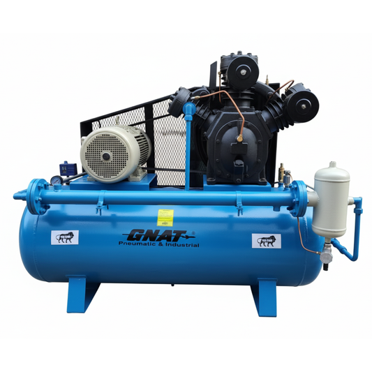 20 HP Belt Driven Lubricated Air Compressor