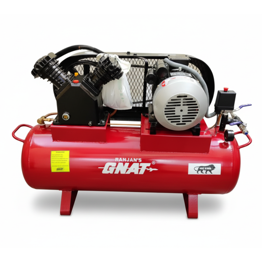 2 HP Belt Driven Lubricated Air Compressor